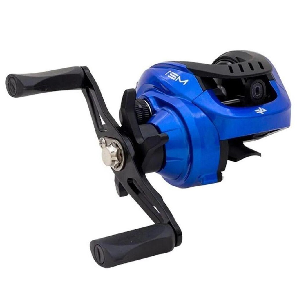 Carretilha Manivela Esquerda M21 Azul - Albatroz