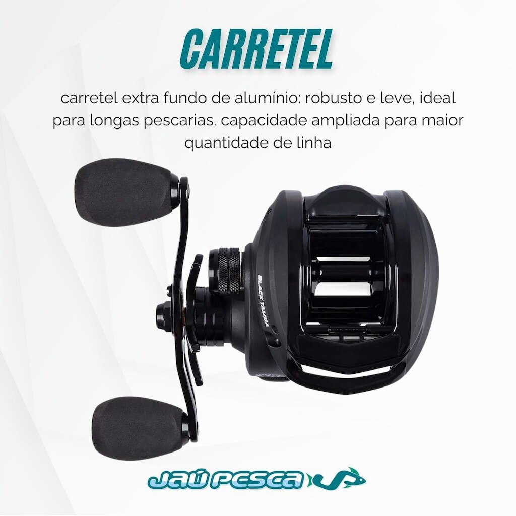 Carretilha Maruri Black Tamba BT11