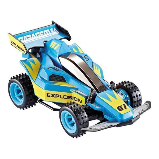 Carrinho de Controle Remoto Garagem S.A Explosion - Azul