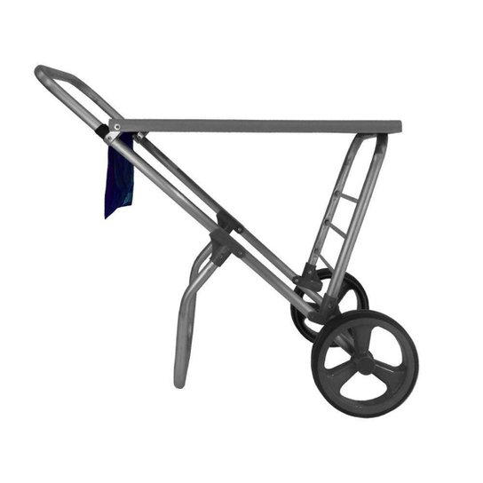 Carrinho de Praia Alumínio Smart Car Cinza Zaka - Cinza Menor preço em Carrinho de Praia Alumínio Smart Car Cinza Zaka - Cinza