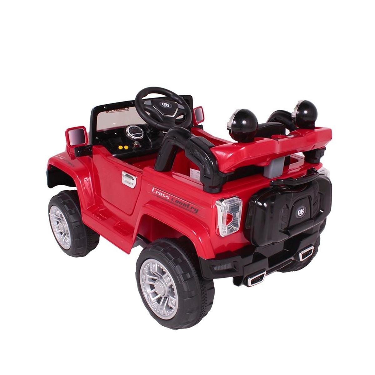 Carro Infantil Eletrico Jipe Trilha 12V Com Controle Remoto - Vermelho |  Netshoes