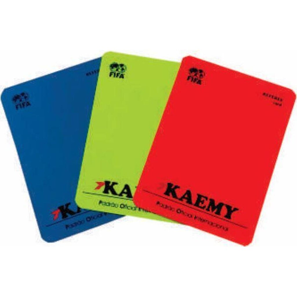 Cartão De Árbitro Futsal C/02Un Kaemy