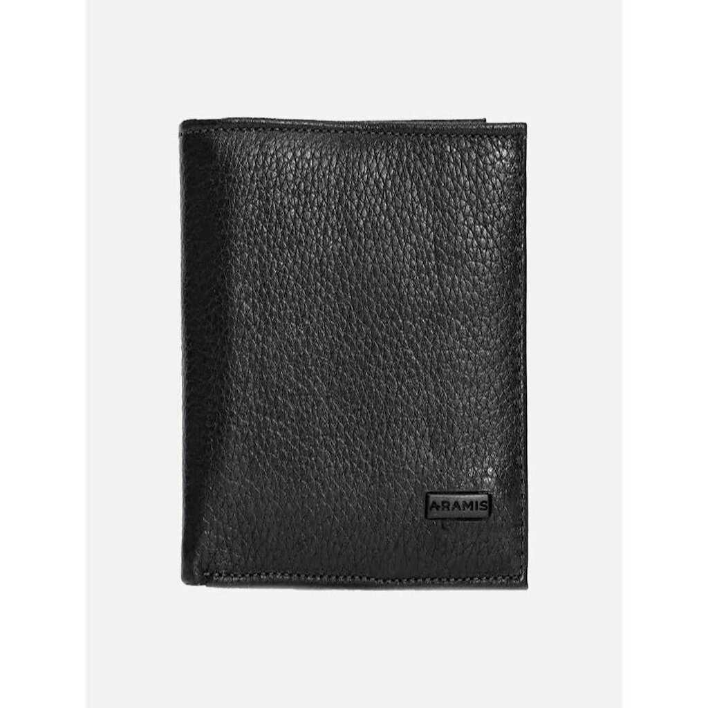 Carteira Aramis Masculina Couro Slim Floater Vertical Preto