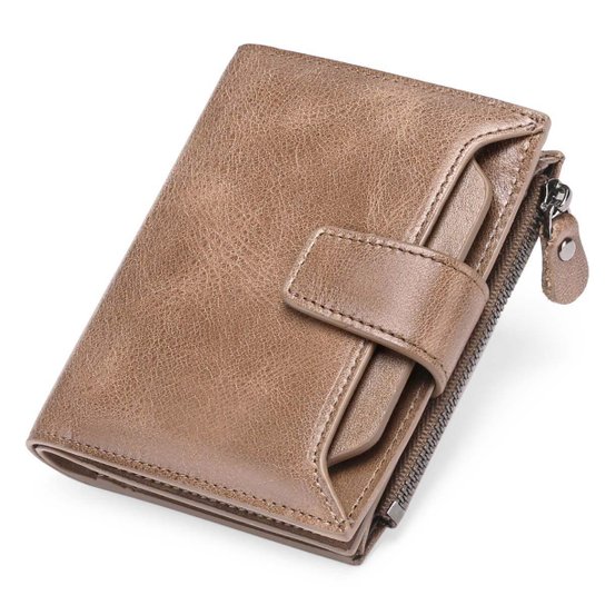 CARTEIRA COURO ELEGANTE MASCULINA FEMININA PORTA DOCUMENTOS EXECUTIVA - Marrom Claro Menor preço em CARTEIRA COURO ELEGANTE MASCULINA FEMININA PORTA DOCUMENTOS EXECUTIVA - Marrom Claro