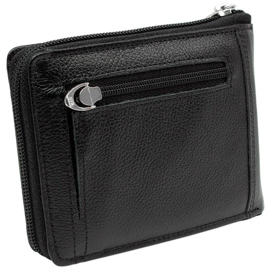 Carteira De Couro Masculina com Zíper Kartmen 830 - Preto é ruim? Carteira De Couro Masculina com Zíper Kartmen 830 - Preto é boa?