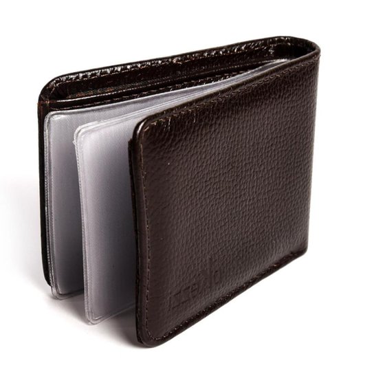 Carteira Masculina Couro com Porta Cartão - Preto é ruim? Carteira Masculina Couro com Porta Cartão - Preto é boa?