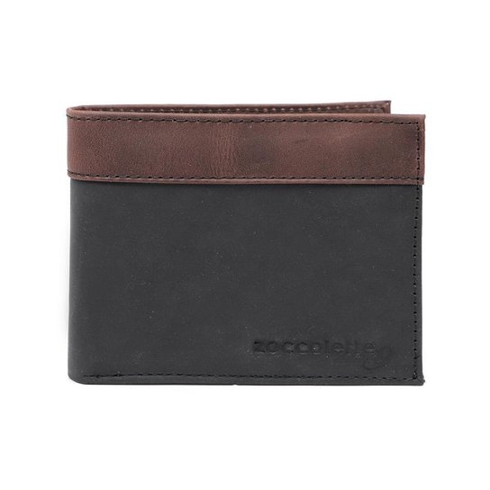 Carteira Masculina em Couro Porta Documentos RG Habilitação - Preto Menor preço em Carteira Masculina em Couro Porta Documentos RG Habilitação - Preto