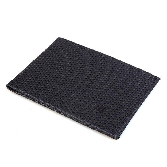 Carteira Porta Cartão Masculina Pequena Slim Couro Legitimo - Preto Menor preço em Carteira Porta Cartão Masculina Pequena Slim Couro Legitimo - Preto