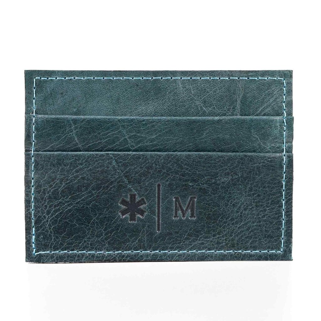 Carteira Slim de Couro - Italia - Maktub