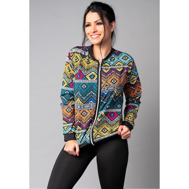 Casaco Blusa Suplex Feminino Inverno Mvb Modas