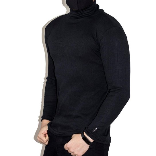 Casaco Cacharréu De Ribana Tipo Lã Sintética Masculina com Gola Alta B38 - Vermelho Menor preço em Casaco Cacharréu De Ribana Tipo Lã Sintética Masculina com Gola Alta B38 - Vermelho