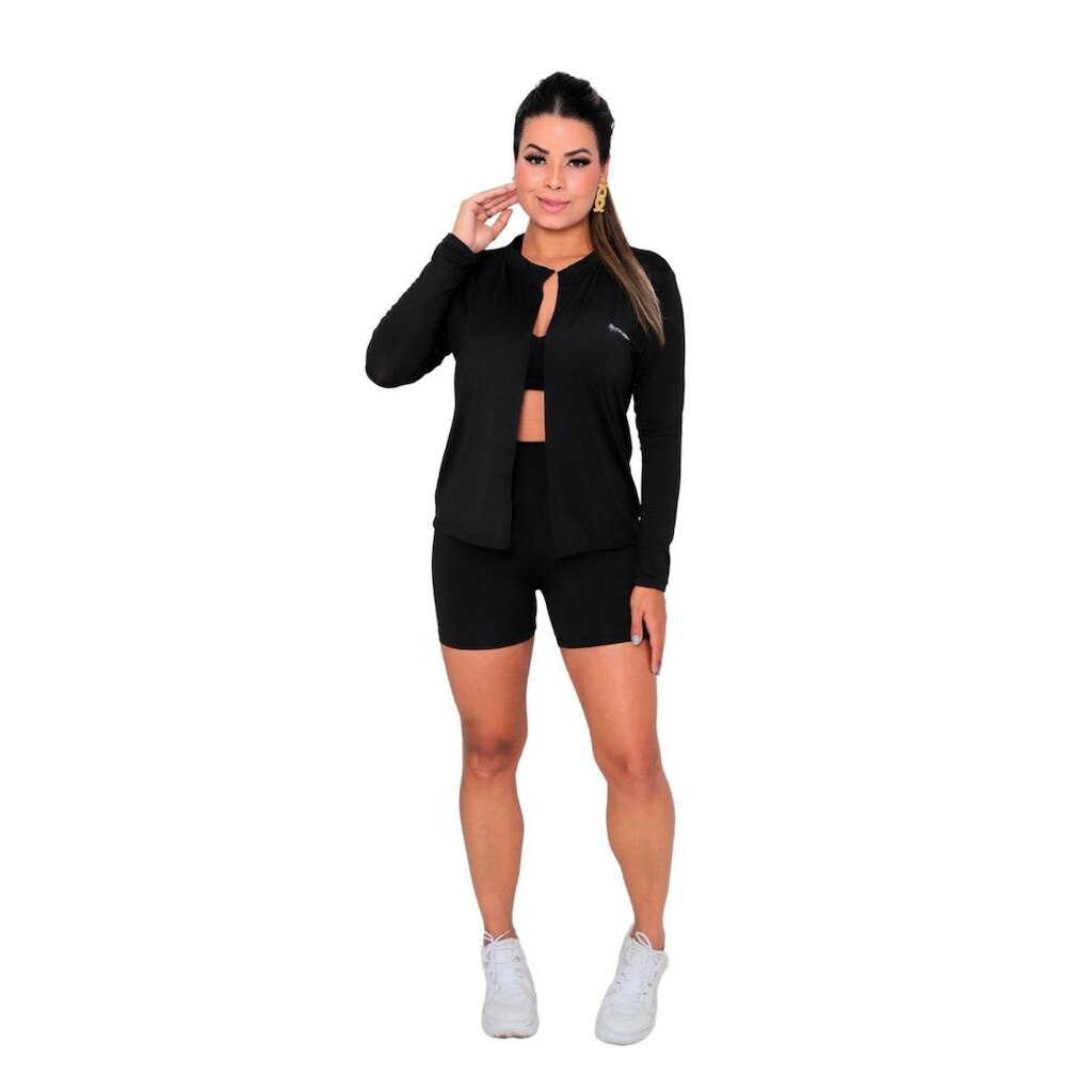 Casaco Camisa de Proteção UV Feminino