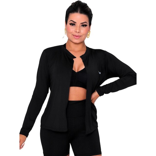 Casaco Camisa de Proteção UV Feminino