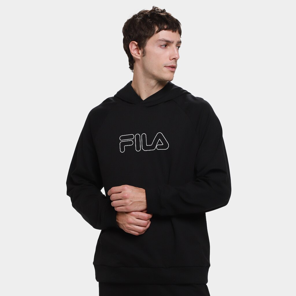 Casaco Com Capuz Fila Outline Light Masculino