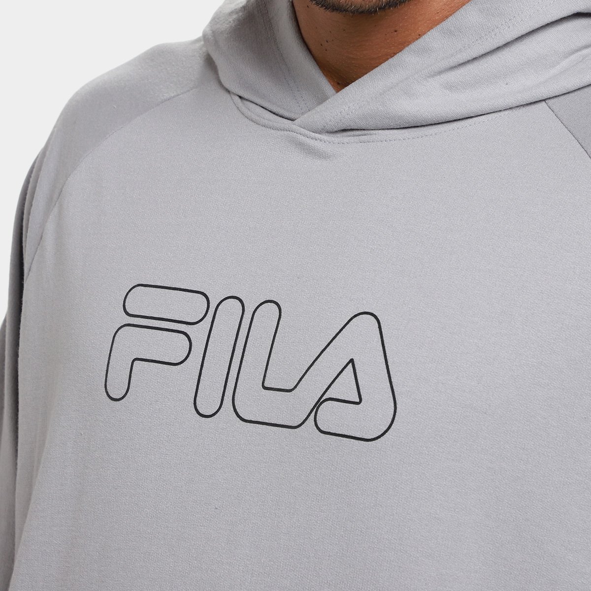 Casaco Com Capuz Fila Outline Light Masculino - 2
