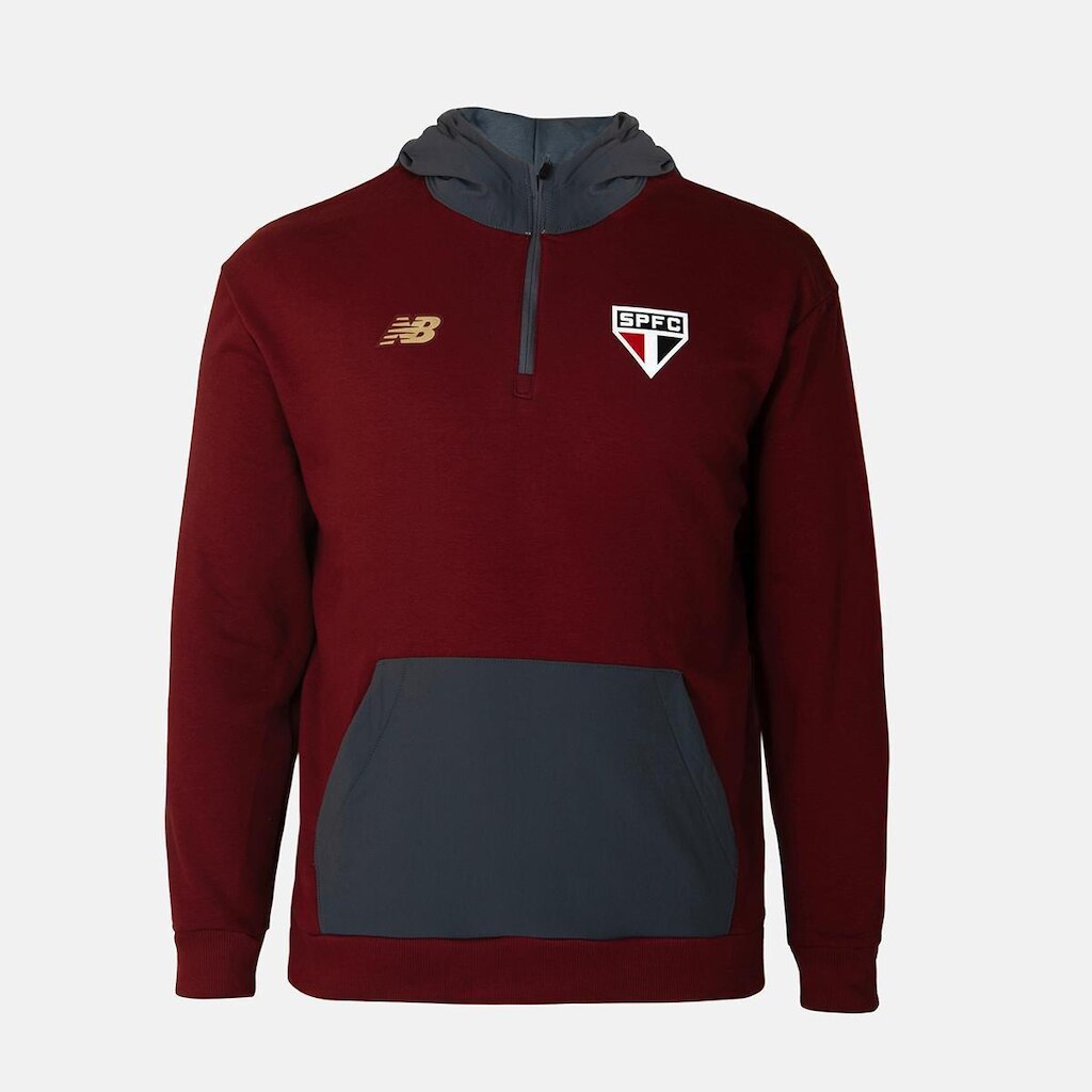 Casaco Com Capuz Viagem Spfc 2025 Masculino