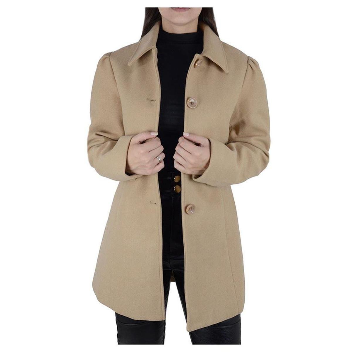 Casaco Sobretudo Feminino Casacos Mooncity Casacos Mooncity Shop