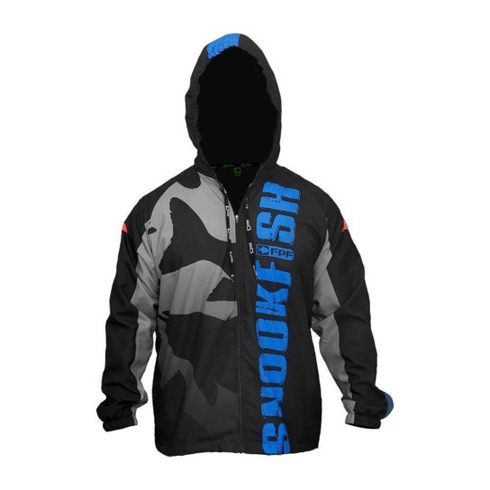 Casaco Fpf Snook Fish Preto - GG - Preto