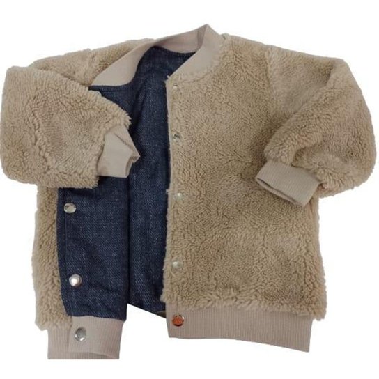 Casaco Jaqueta Dupla Face Bebê Menino Paraiso Inverno 13101