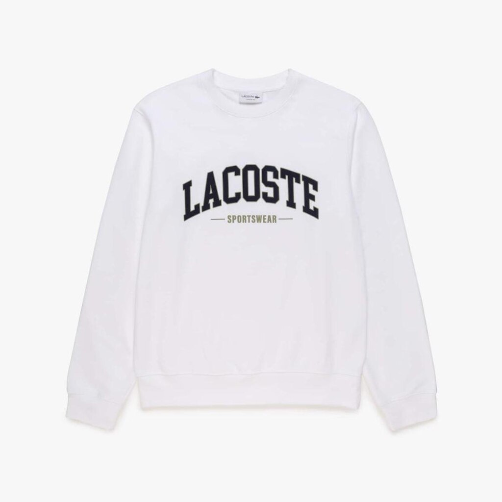 Casaco Lacoste Moletom com Decote Careca e Modelagem Clássica Masculino