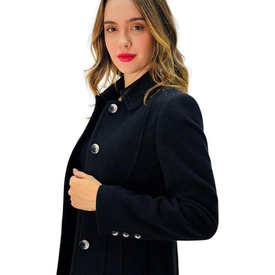 Casaco Curto Comprar Casaco De LÃ£ Batido Feminino Casaco Malise