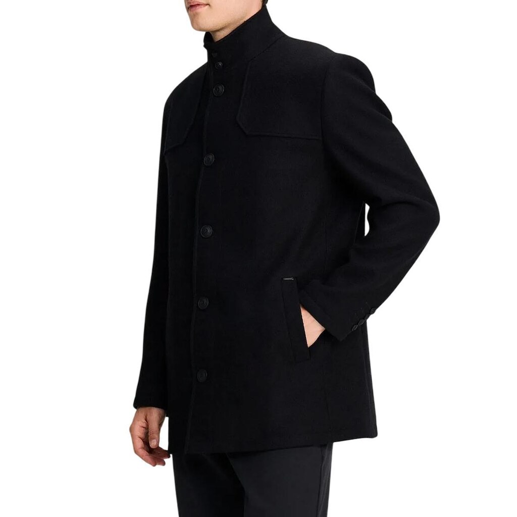 Casaco Masculino Docthos Lã Slim Preto - 436372
