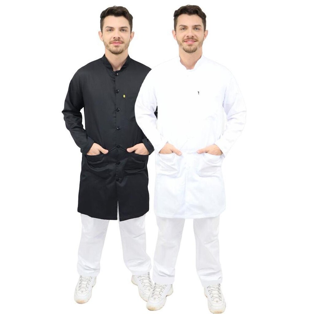 Casaco Masculino Gola Padre