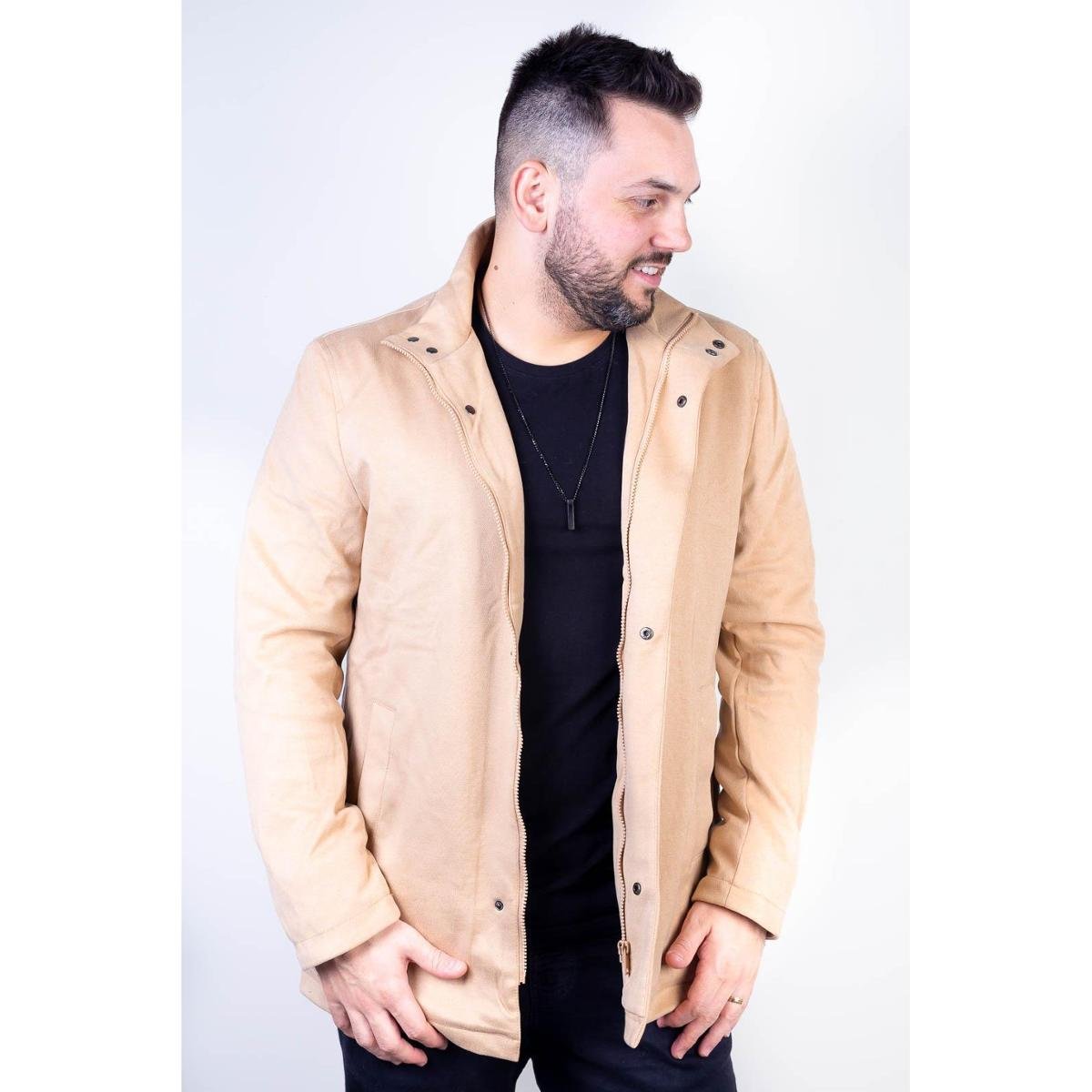 Jaqueta Rovitex Bege Sintetico em promoção na Netshoes!