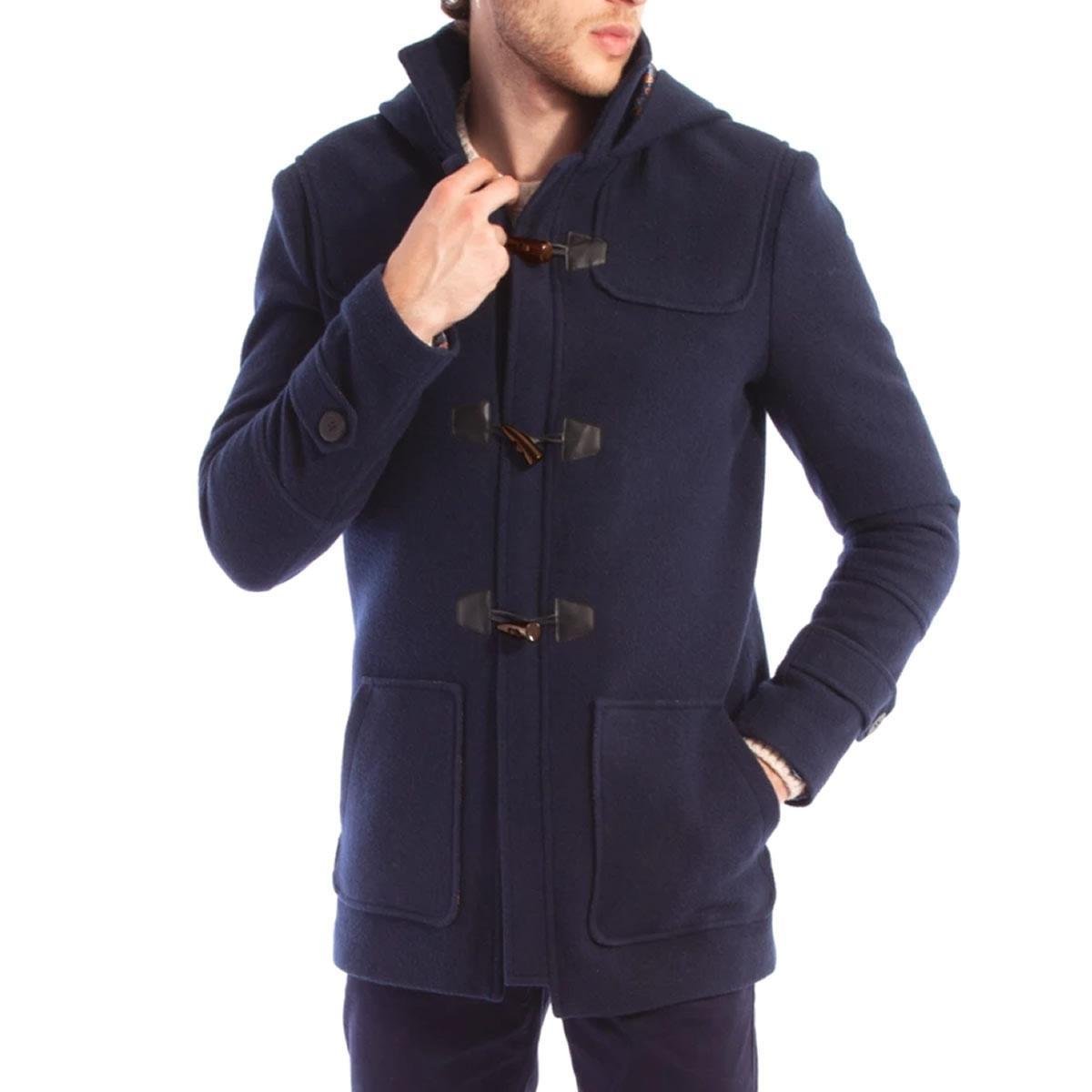 Casaco Masculino Spirito Santo Lã Montgomery Azul Marinho 116015