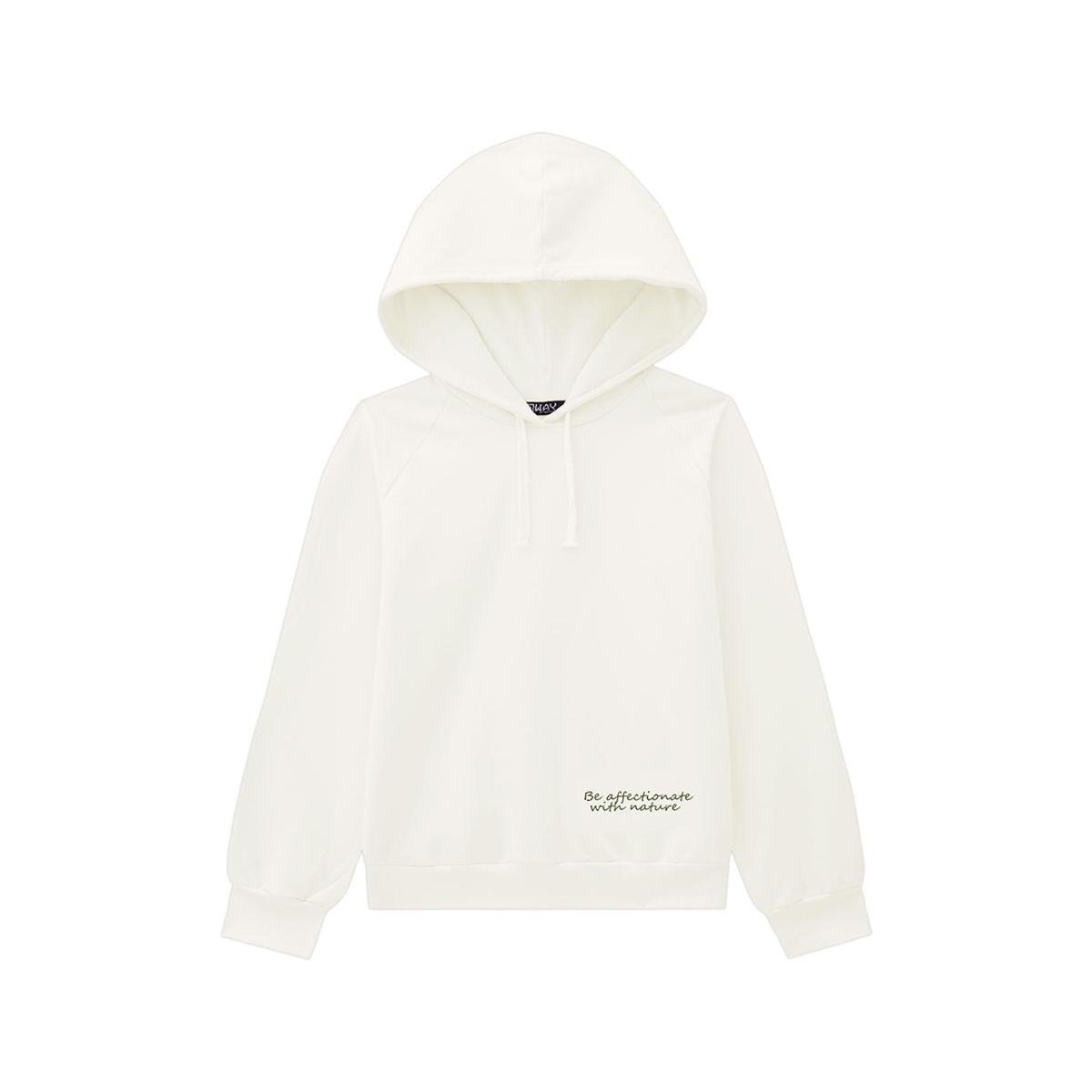 white mki moletom com capuz