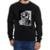 Casaco Moletom Masculino Estampado Quentinho Confortavel - Preto