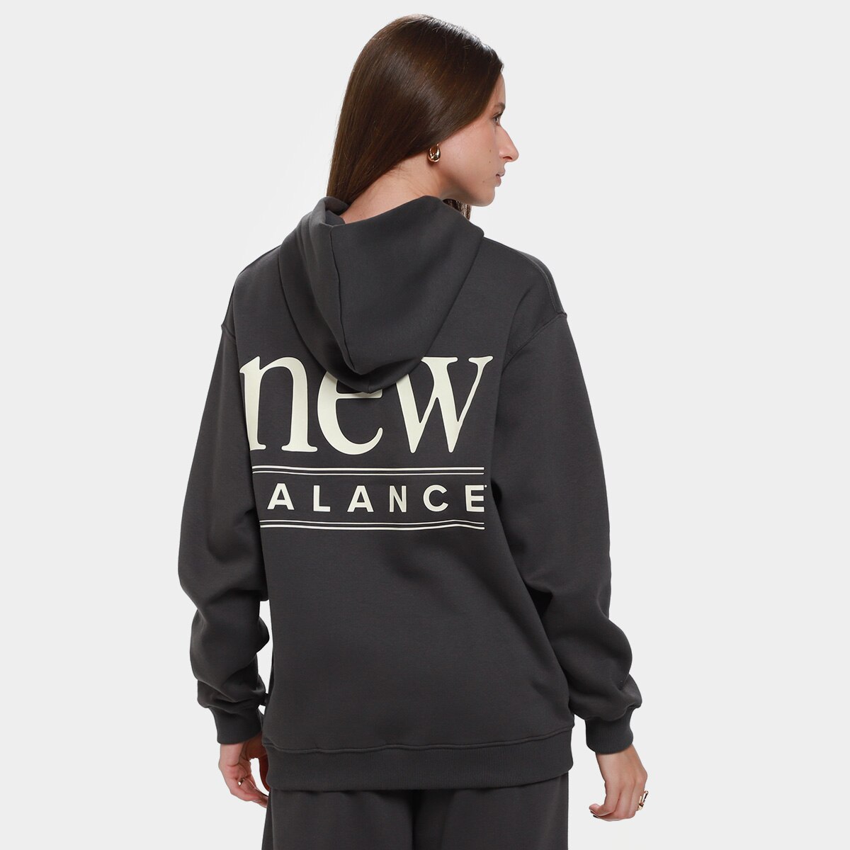 Casaco New Balance Reimagined Com Capuz Feminino - 1