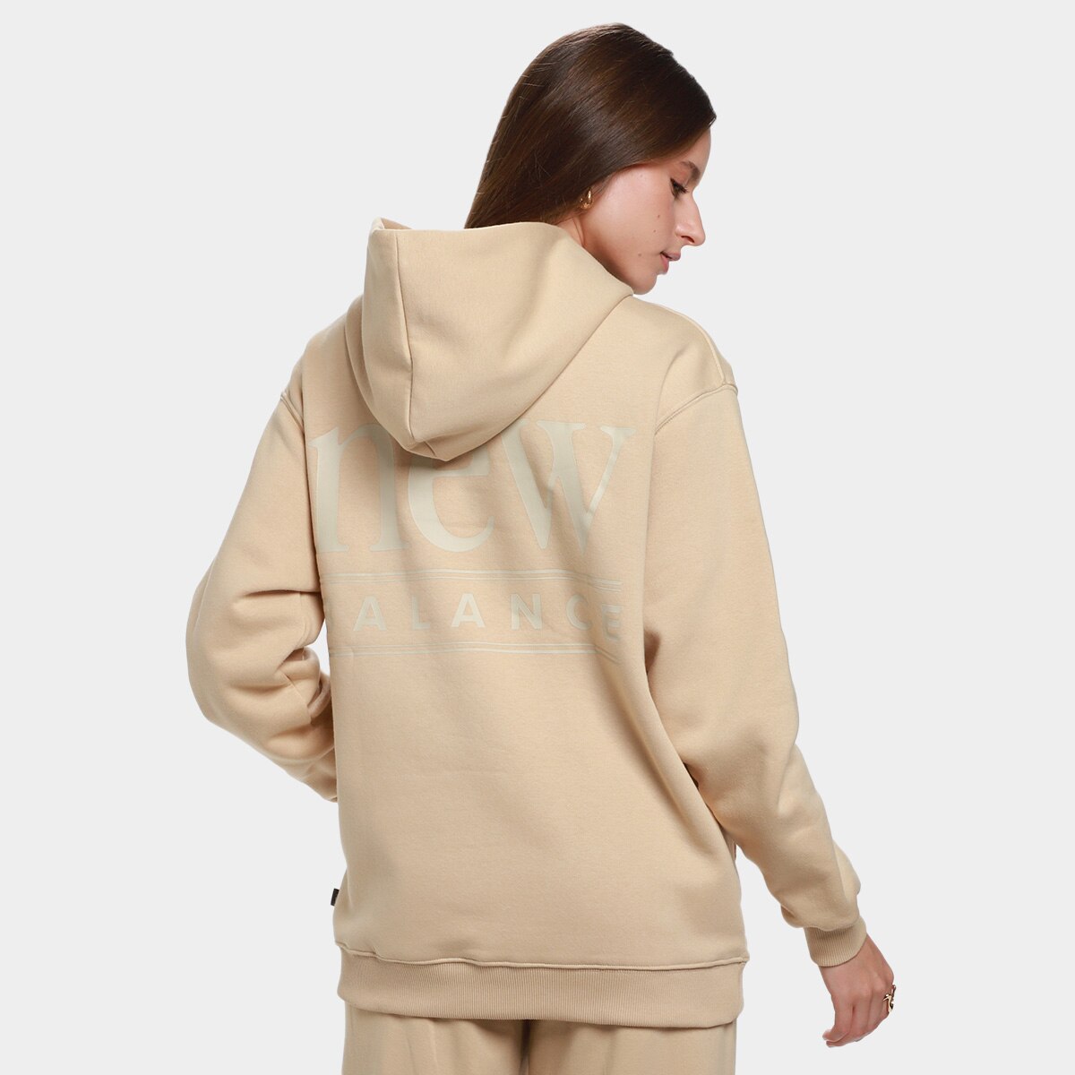 Casaco New Balance Reimagined Com Capuz Feminino - 1