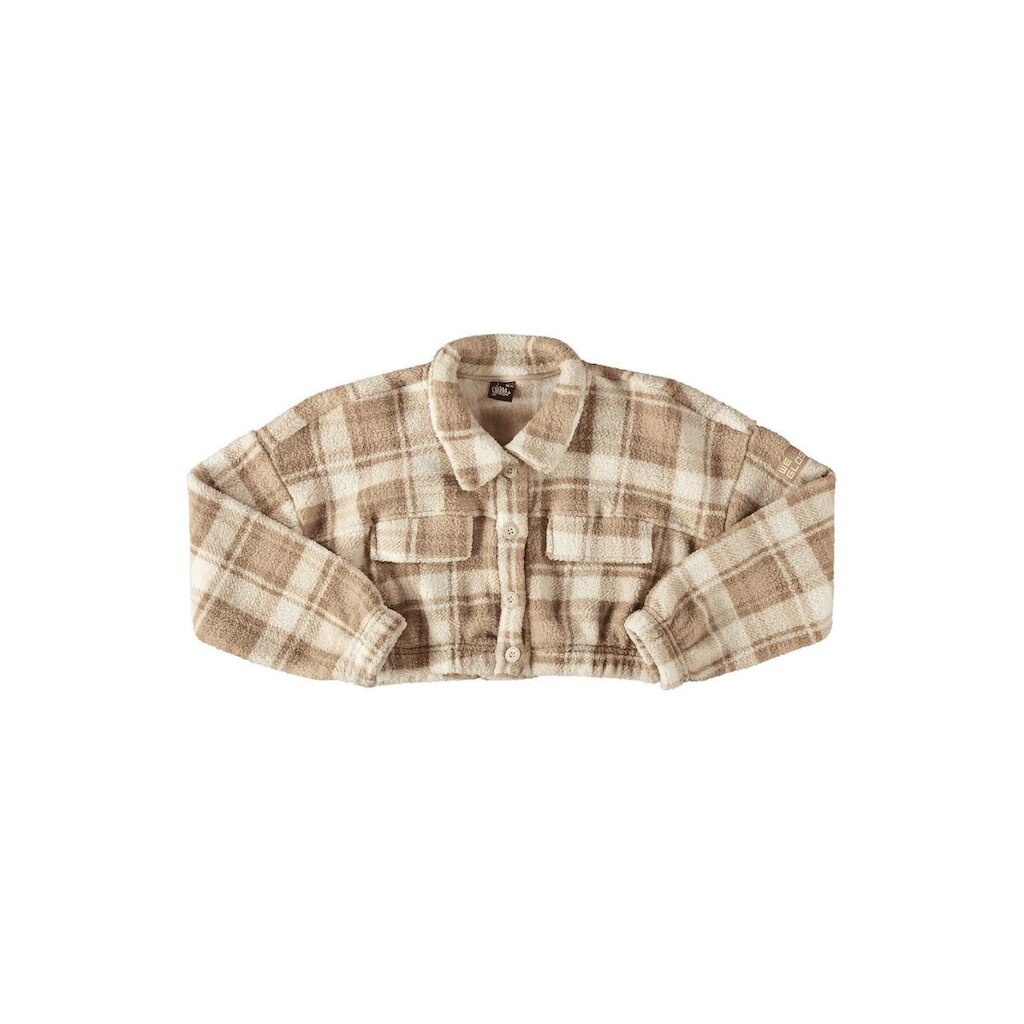 Casaco Xadrez em Plush Juvenil Gloss