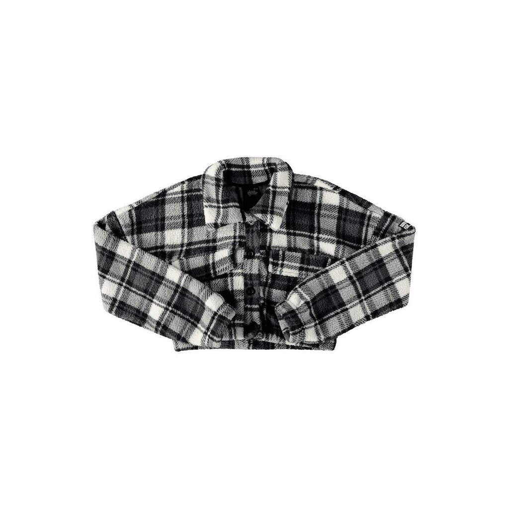 Casaco Xadrez em Plush Juvenil Gloss