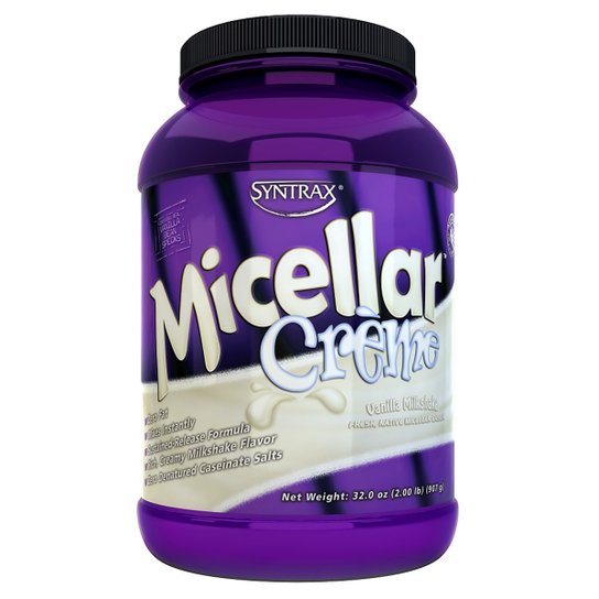 Caseína Micellar Creme MilkShake 916 g - Syntrax -