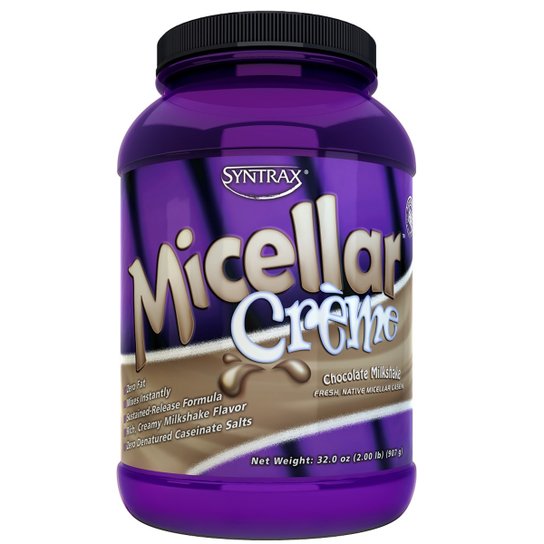 Caseína Micellar Creme MilkShake 916 g - Syntrax -