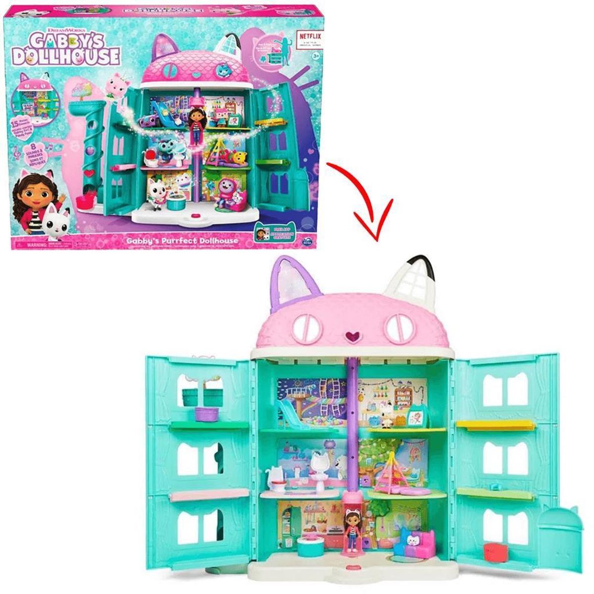 Casinha De Bonecas Playset A Casa Mágica Da Gabby Sunny | Netshoes