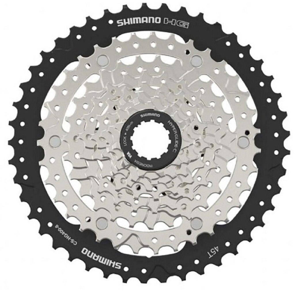 Cassete CS-HG400-8 8V 11/45D Bulk ESSA - SHIMANO
