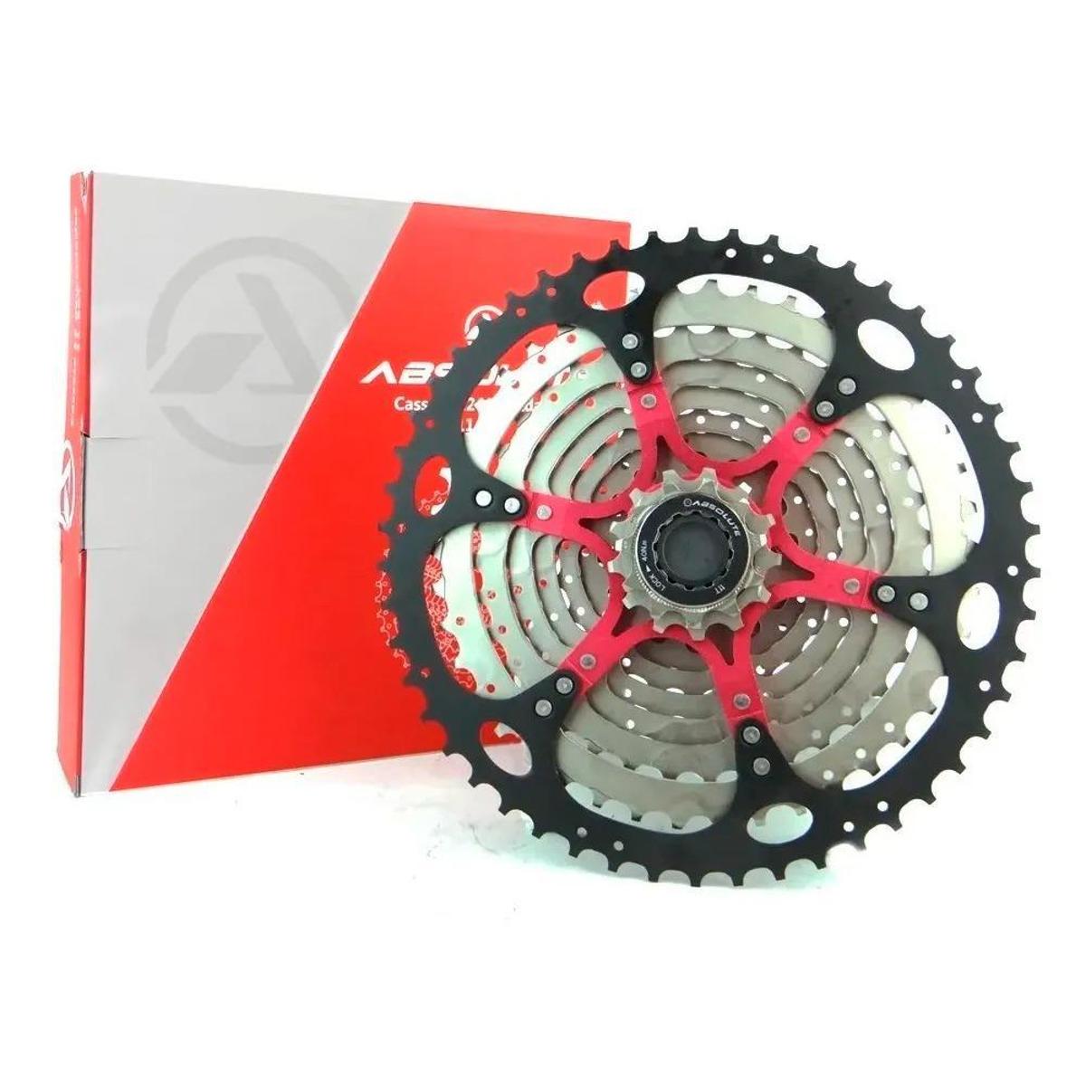 Cassete K7 Absolute Prime 12v 11-52 Bike Mtb Compativel Shimano Menor preço em Cassete K7 Absolute Prime 12v 11-52 Bike Mtb Compativel Shimano