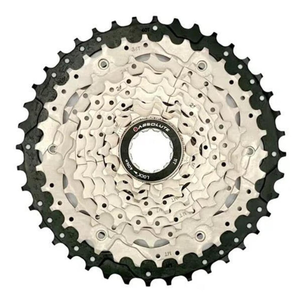Cassete Mtb Bicicleta Absolute Wild K7 9v 11/40 Dentes 27v