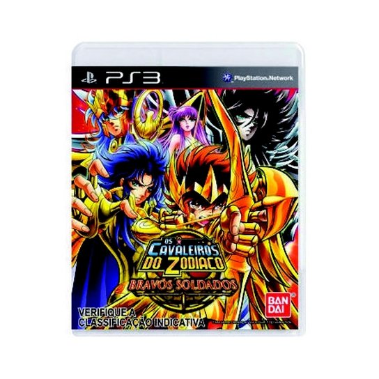 Cavaleiros Do Zodiaco Bravos Soldados PS3 - Incolor