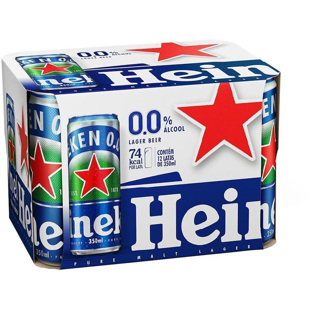 Cerveja Heineken Lager sem Álcool Puro Malte