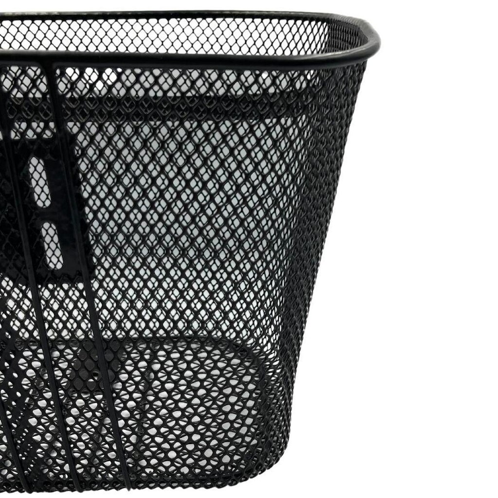 Cesta Aro 26 Média Aramada Bicicleta Bike Preta
