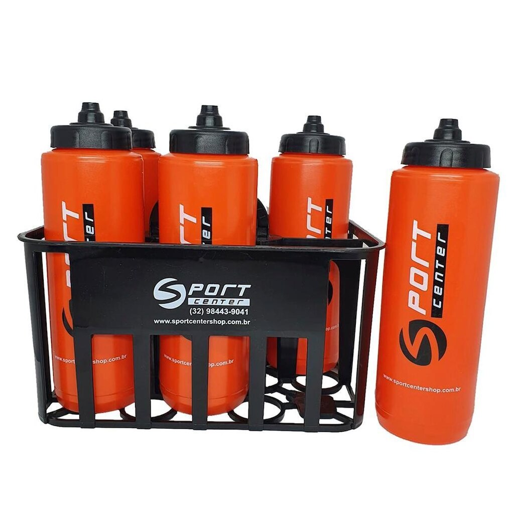 Cesta com 6 Garrafas 1 Litro Sport Center