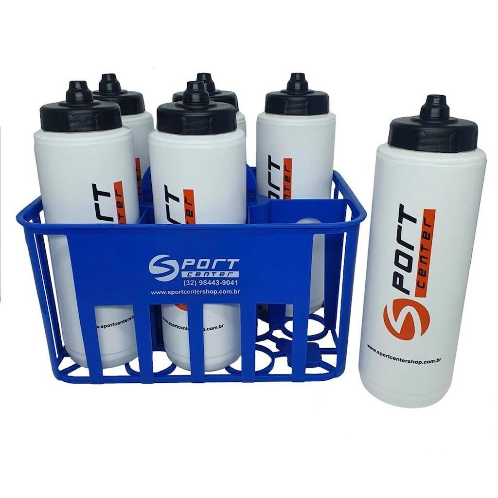 Cesta com 6 Garrafas 1 Litro Sport Center