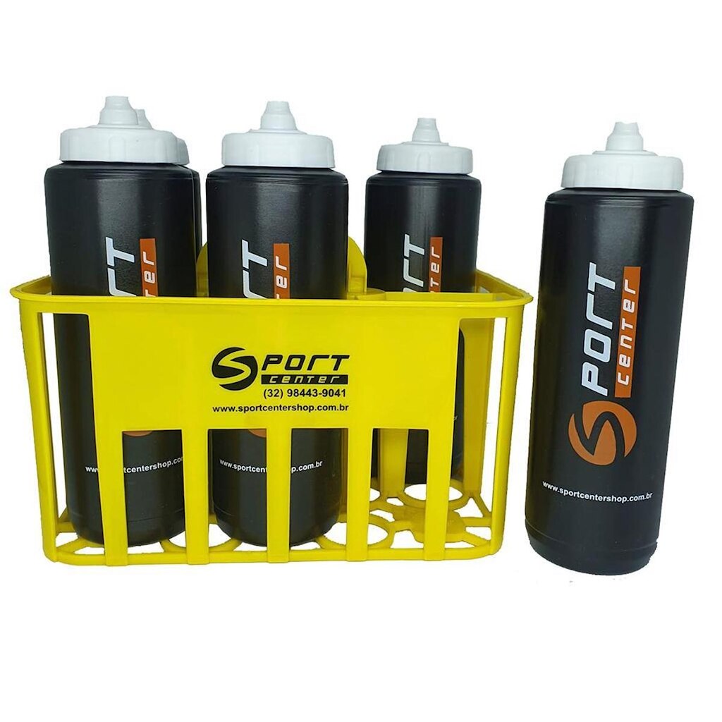 Cesta com 6 Garrafas 1 Litro Sport Center
