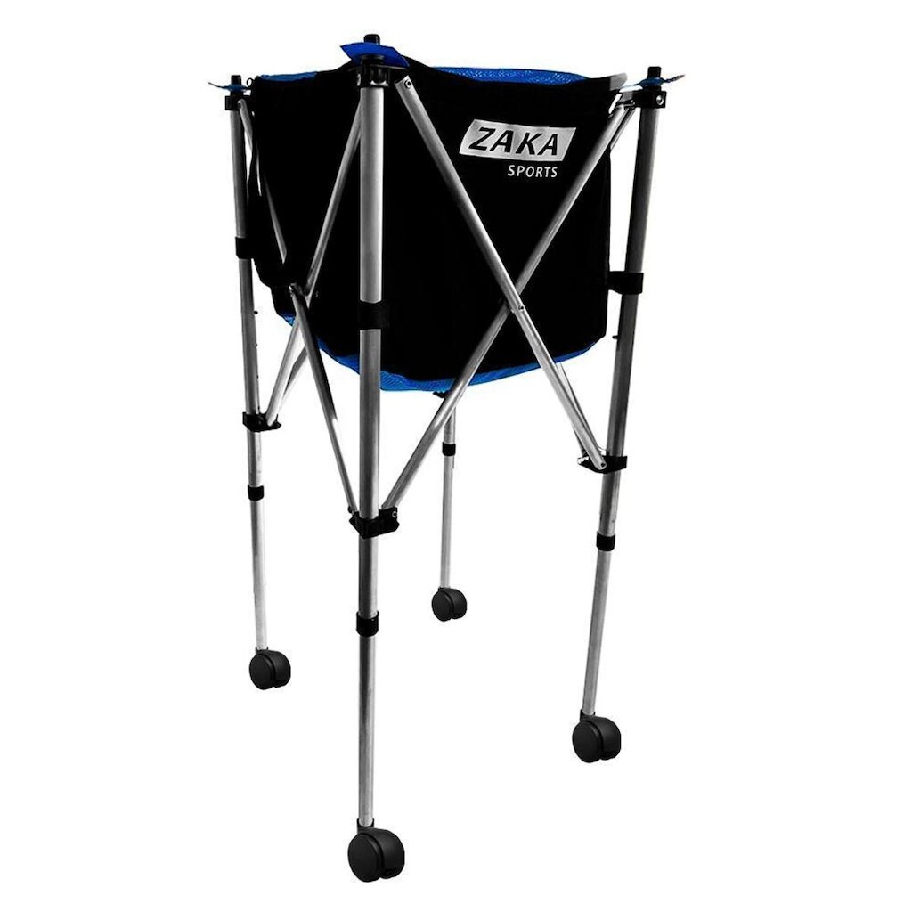 Cesto de Bolas Tennis/Padel Zaka Preto + Azul