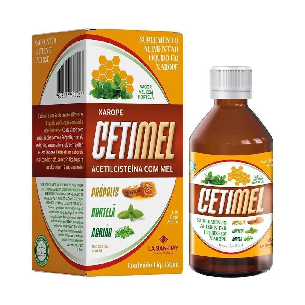 Cetimel Xarope 150ml La San Day