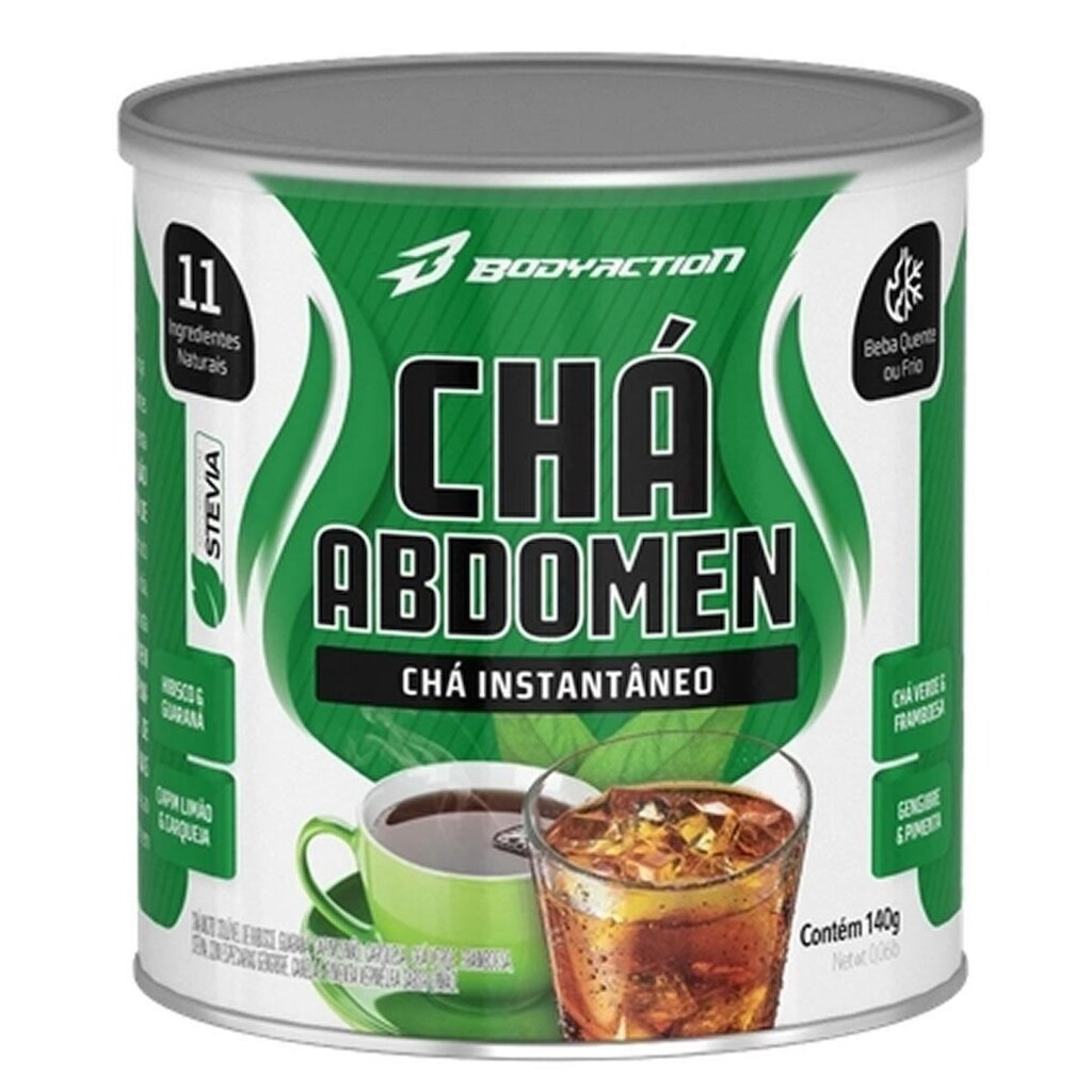 CHA ABDOMEN 140G - BODY ACTION (LIMÃO)
